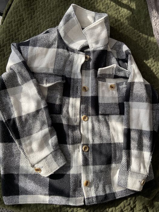 Тепла сорочка у клітинку