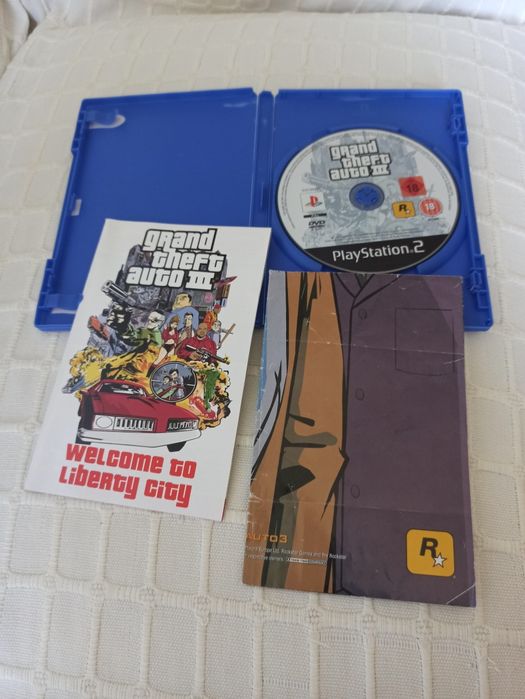 GTA III completo - Playstation 2 - PS2