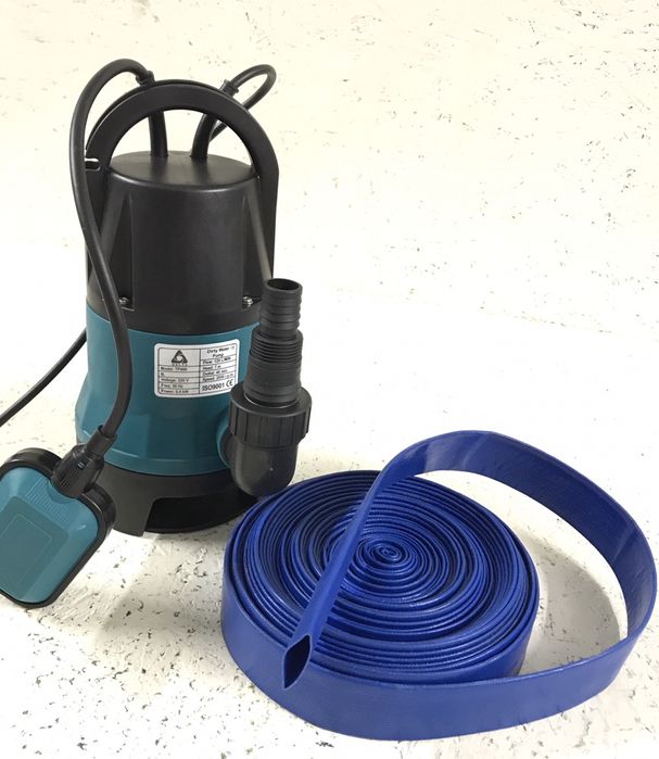 Насос фекальный 750Вт + шланг 10 м для канализаций и грязной води