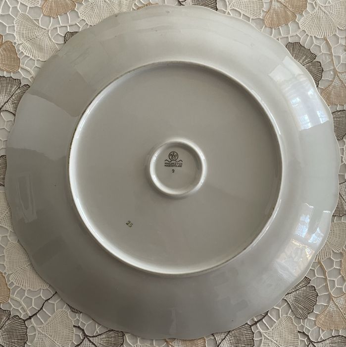 Talerz Porcelanowy Wałbrzych 32cm PZL M18 Dromader
