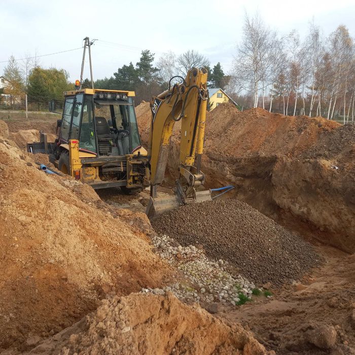 Usługi Koparko-ładowarka Usługi Brukarskie