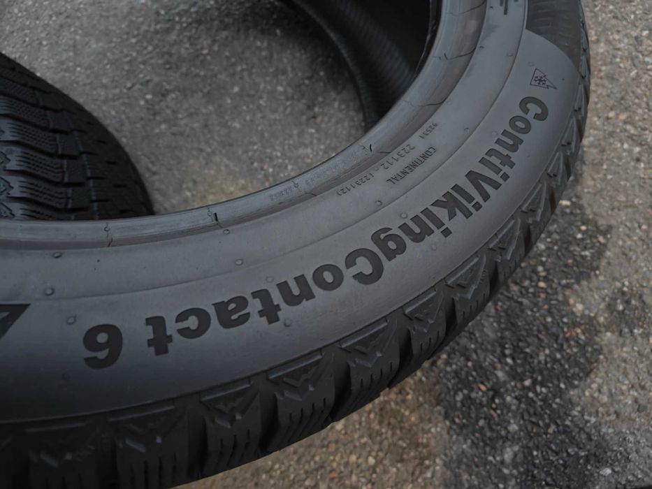 2шт R18 245 50 шини зимові Continental ContiViking Contact 6 Німеччина