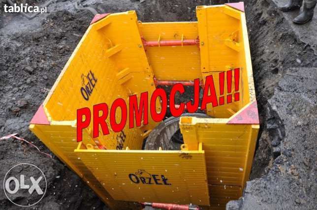 Szalunki do wykopów-studnia,zabudowa przepompowni 20900PLN!!!PROMOCJA