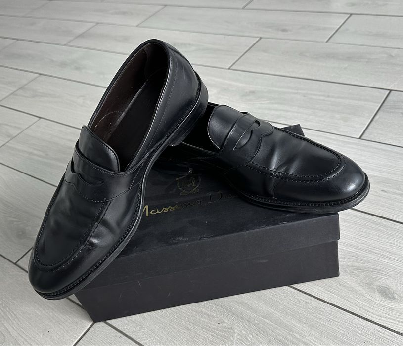 Чоловічі туфлі-лофери massimo dutti