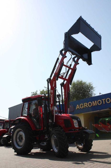 Швидкознімний фронтальний навантажувач КУН GENERAL X