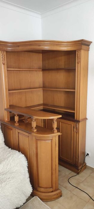 Móvel Bar Canto Madeira