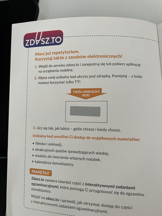 Repetytorium ośmioklasisty i arkusze z odpowiedziemi Jezyk polski WSiP