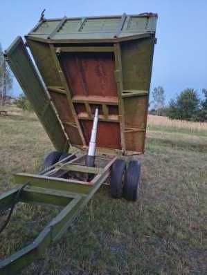 Przyczepa Kiper Konstrukcja Solidna