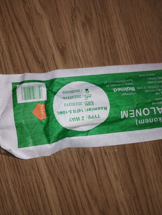 Cewnik nowy do moczu