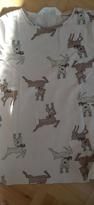 Bluzki h&m 122/128 (3 sztuki)