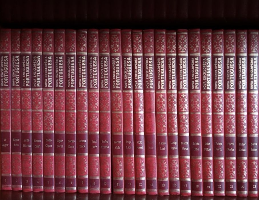 Nova enciclopédia Portuguesa 23 volumes