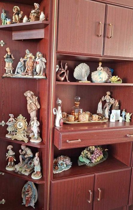 Estatuetas loiças decorativas