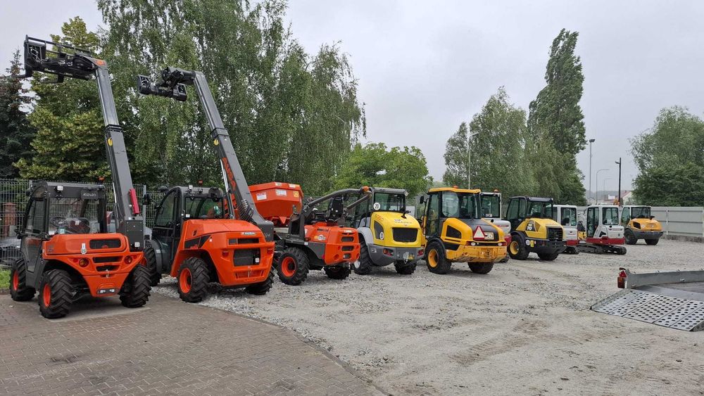 Wynajem koparki, ładowarki Wypożyczalnia Sprzętu Budowlanego