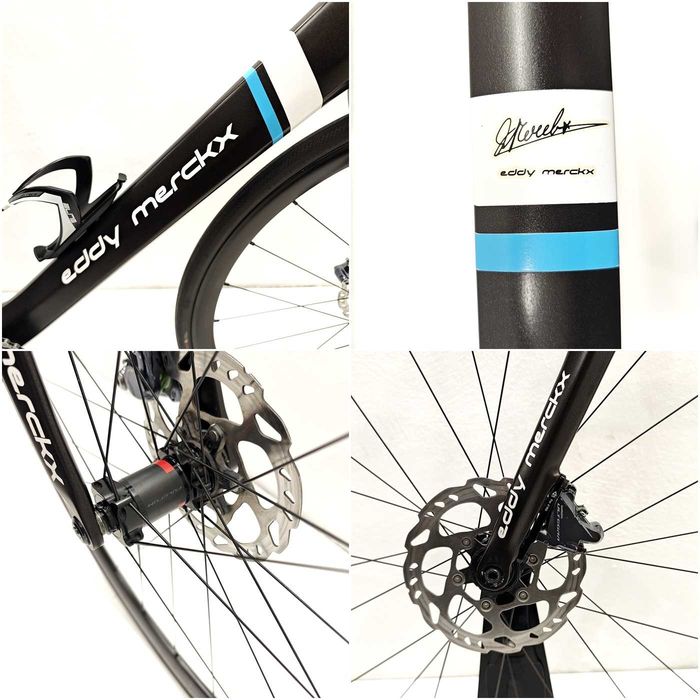 Rower szosowy Eddy Merckx 525 Disc karbon - Ultegra roz. 58
