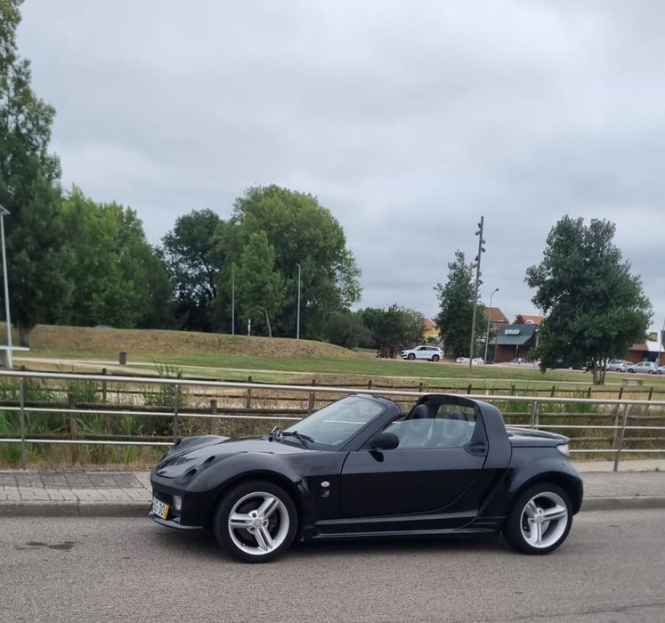 Smart roadster preto