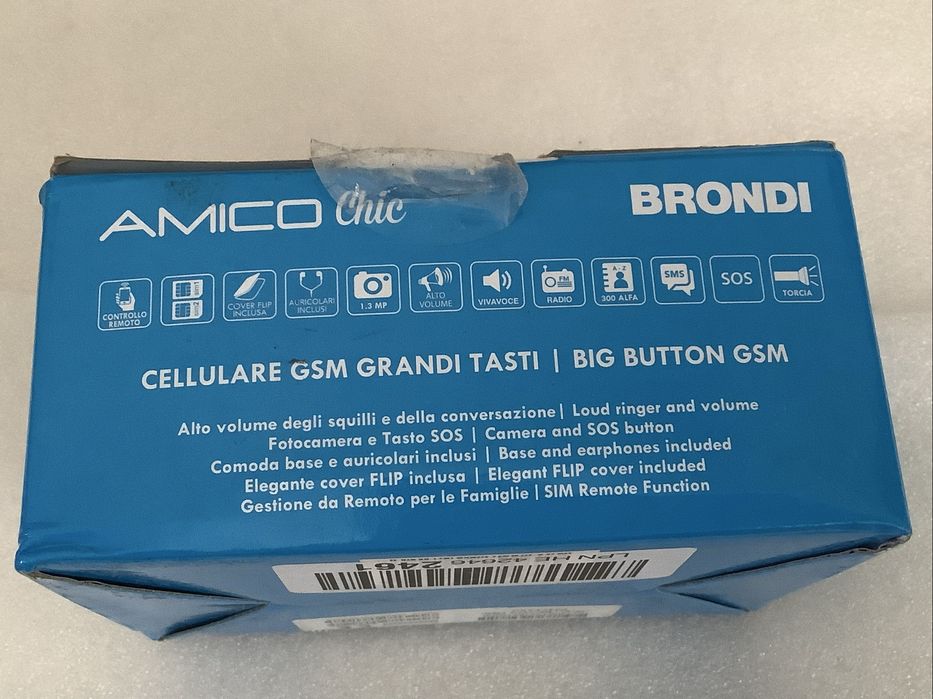 Telemovel Brondi Amico Chic - NOVO