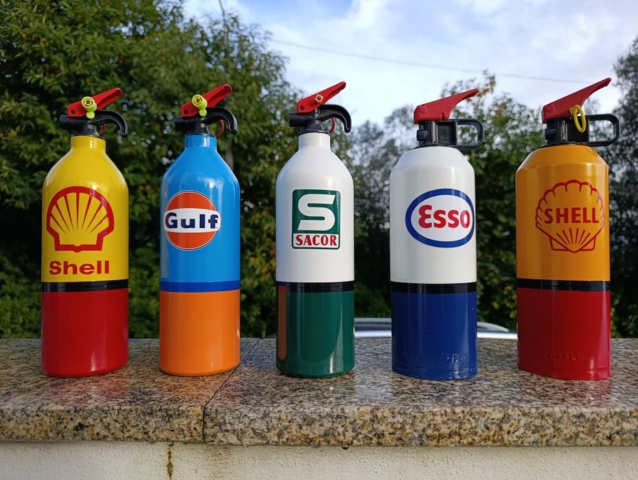 Extintores decorativos 1kg pó ABC