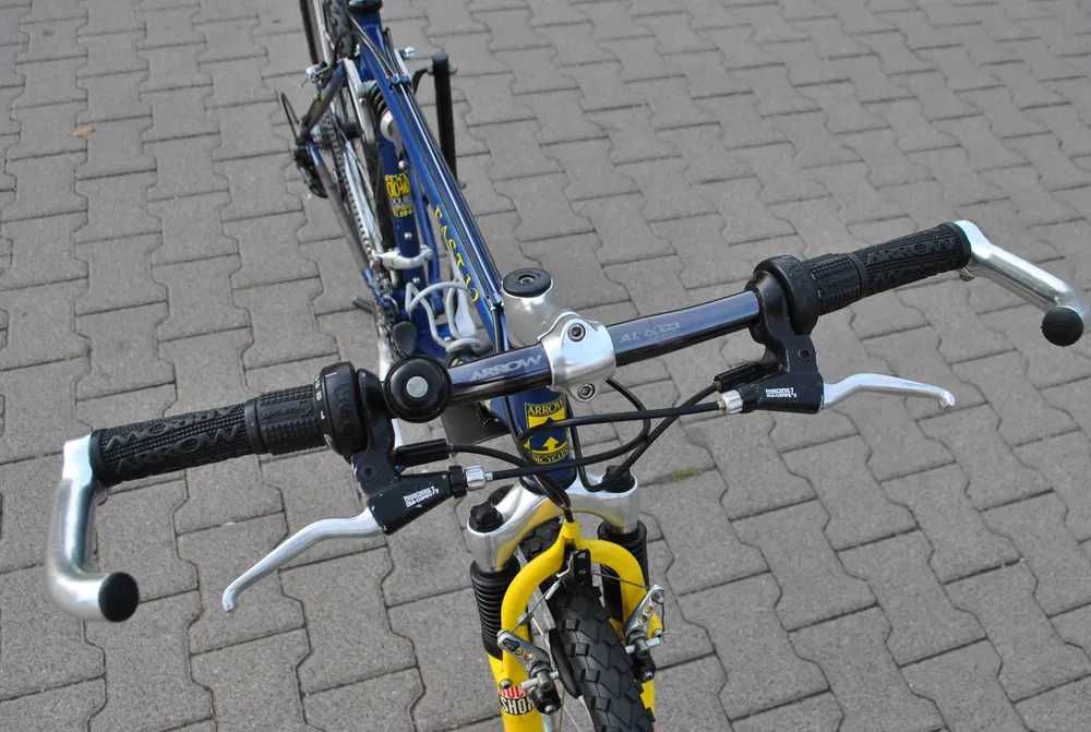 Kultowy rower Arrow Fast 2 Cro Mo Full Shimano STX/LX rockshox
