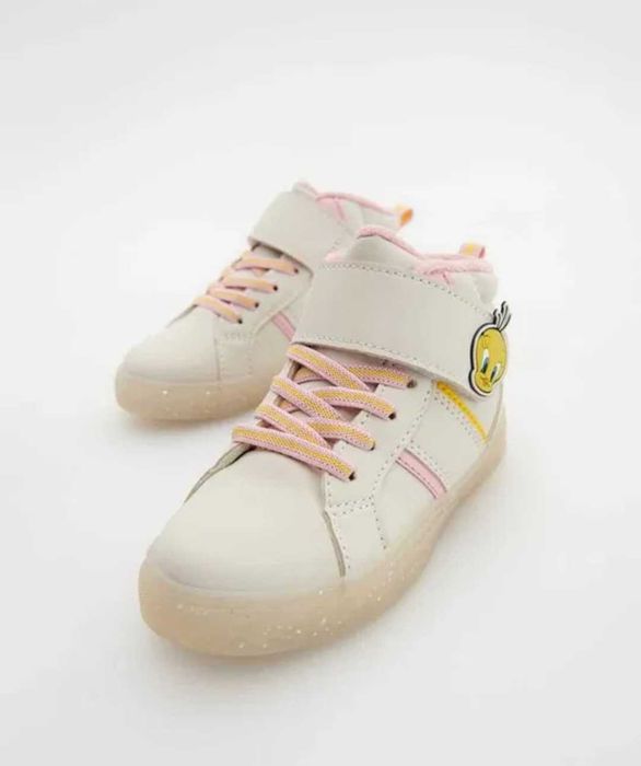 Nowe buty sportowe sneakersy wysokie Disney Tweety Reserved, r. 25