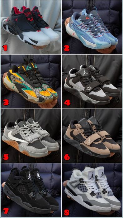 БЕЗ ПЕРЕДПЛАТИ‼️ Кросівки Nike Air Jordan 3, 4, 5, 6, 11 /Найк Джордан