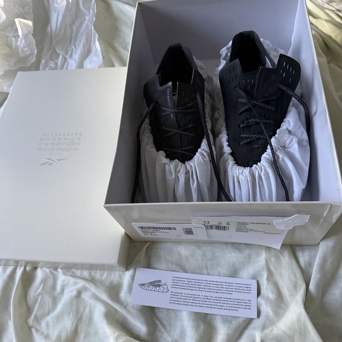 Кросівки Maison Margiela x Reebok Project 0 ZS Memory Of Black ОРИГІНАЛ 44,5size