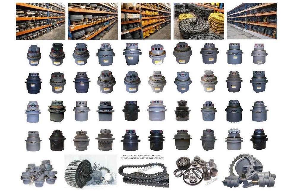 Zwolnica przekładnia jazdy Kubota KX61 reduktor