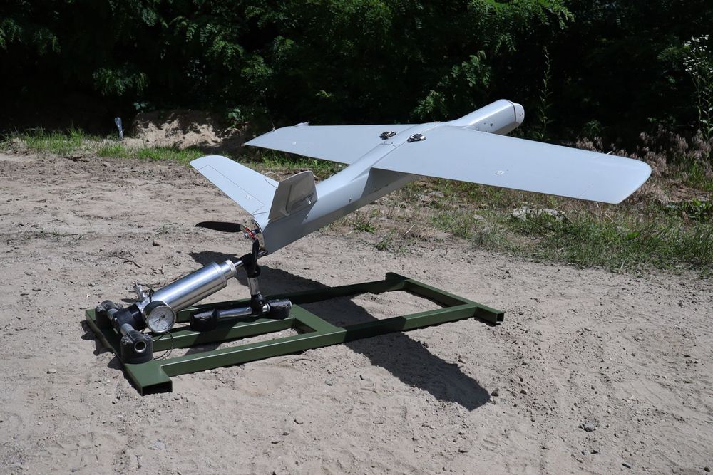 Пневматична катапульта для БПЛА