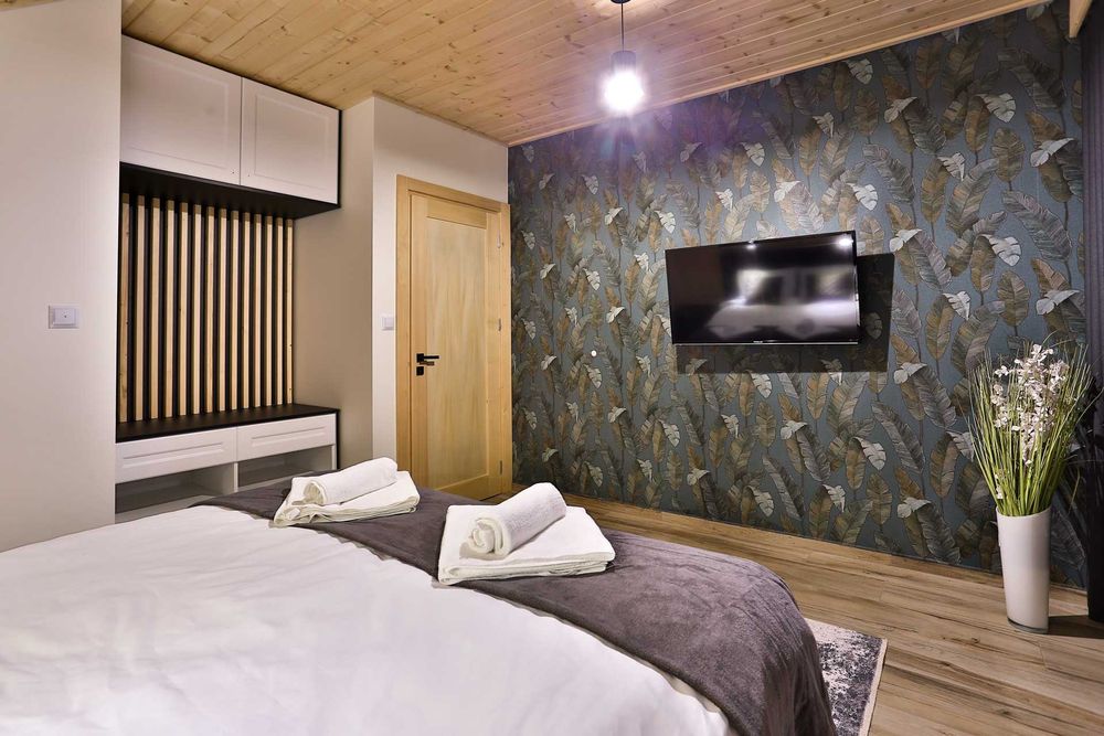 Domek z Jacuzzi, Sauną i Balią