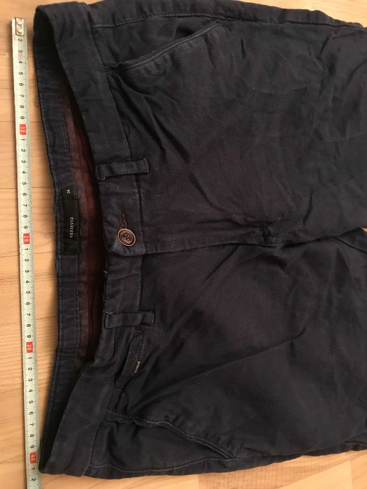 spodnie granatowe Reserved