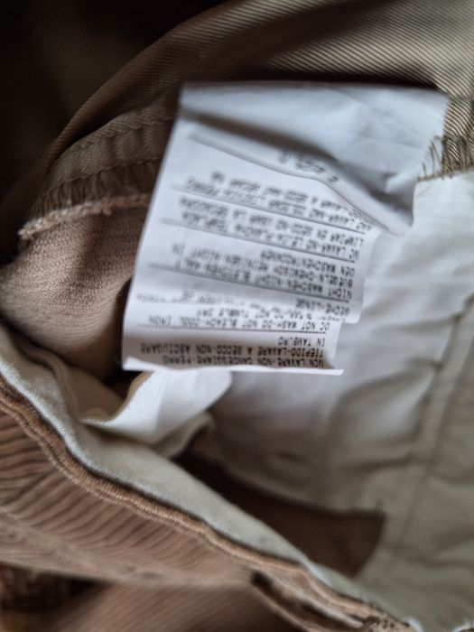 Spodnie męskie sztruksowe Benetton