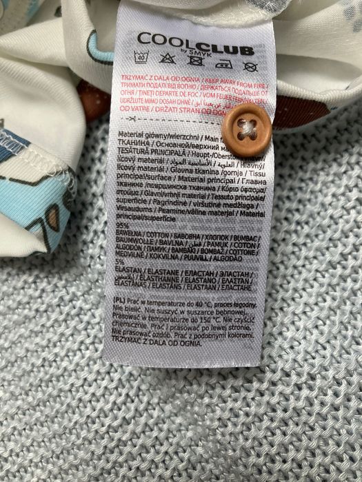 Body chłopięce Cool Club rozm. 80
