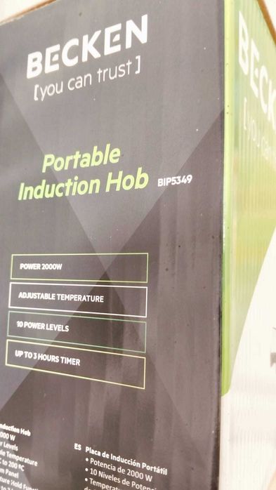 placa de indução Becken