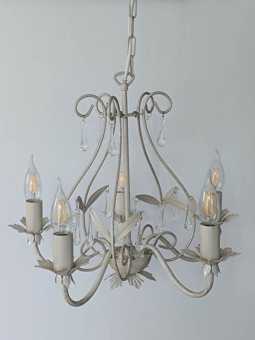 Lampa wisząca świecznikowa