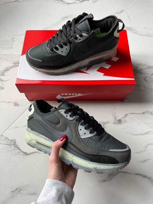 Мужские кроссовки Nike Air Max 90 Terrascape "Black-Lime" 40-45