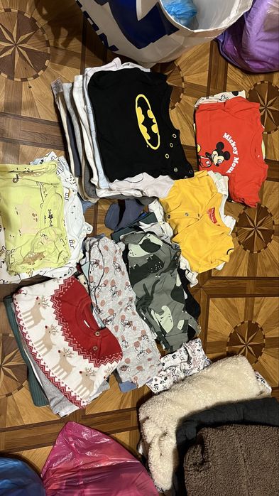 Paczka ubrań od 56-80/86 do roku czasu