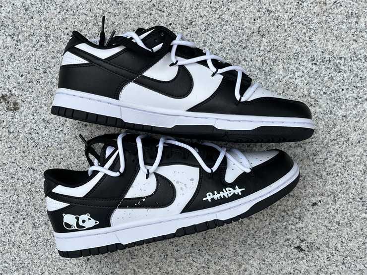 Nike SB Dunk Low Strap Panda 36——46