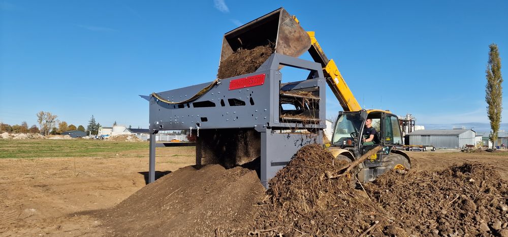Przesiewacz wynajem przesiewacza 2, 3 frakcje DG MACHINES