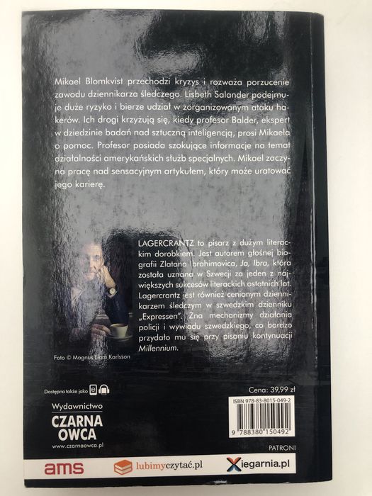 Millenium - Co Nas Nie Zabije - David Lagercrantz