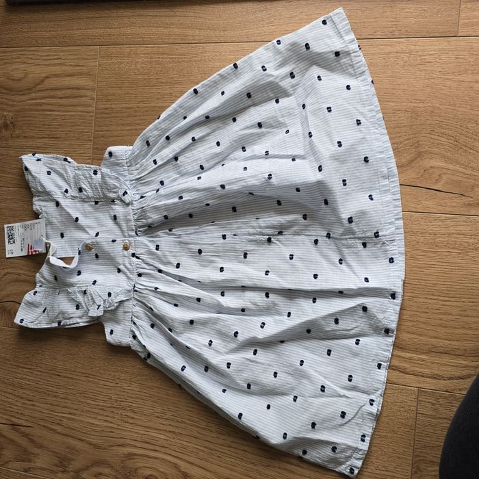 Sukienka hm 80 86 krótki rękaw