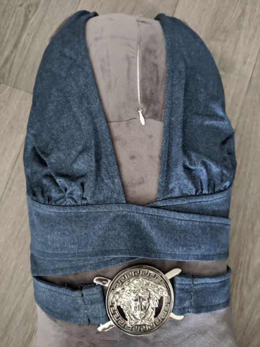 Топ Versace, брюки, юбка