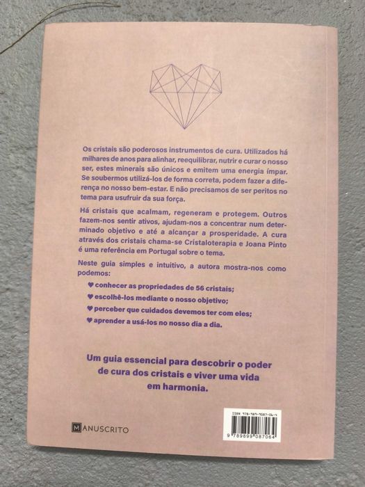 O Poder de Cura dos Cristais — Joana Pinto (Manuscrito)