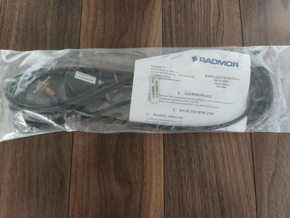 ANTENA samochodowa VHF RADMOR 30830/1