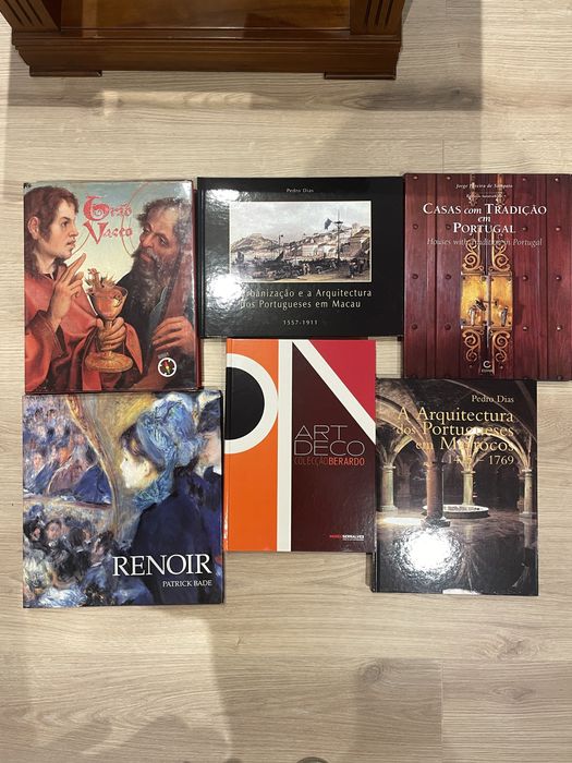 Coleção de livros de história da arte