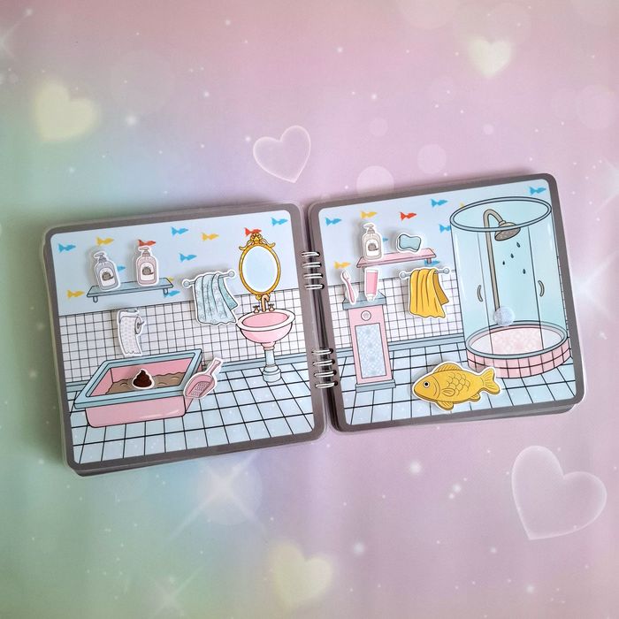 Альбом на липучках «Пушинка»