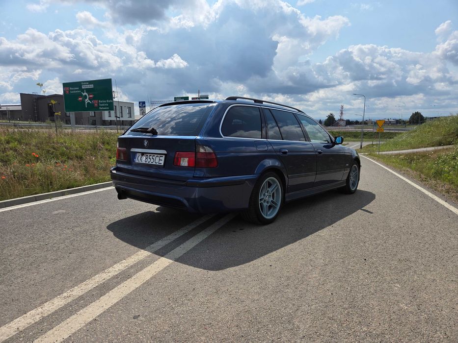 BMW Seria 5 E39 2.5 M57 525d kombi jasna skóra multimedia