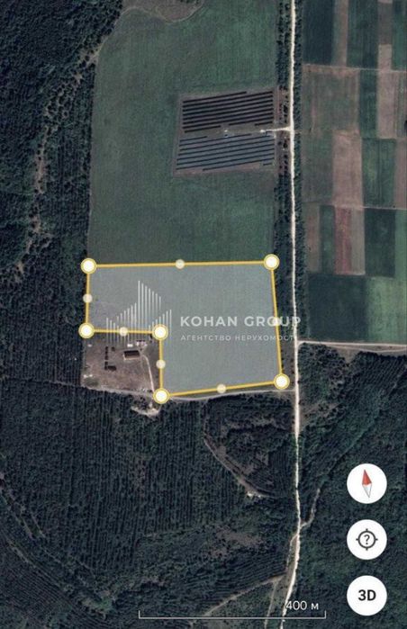 ‼️Продаж земельна ділянка 10 га центр с. Рудківці #89694‼️