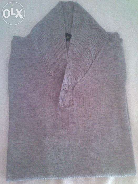 Pólo cinza Zara - tamanho M