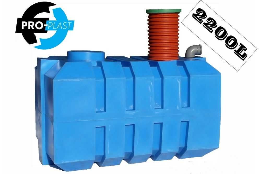 Szambo Ekologiczne Zbiornik Osadnik Beczka 2200L PRO-PLAST
