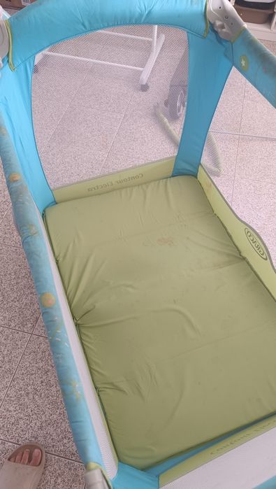 Cama de viagem Graco com 2 níveis de altura + muda fraldas