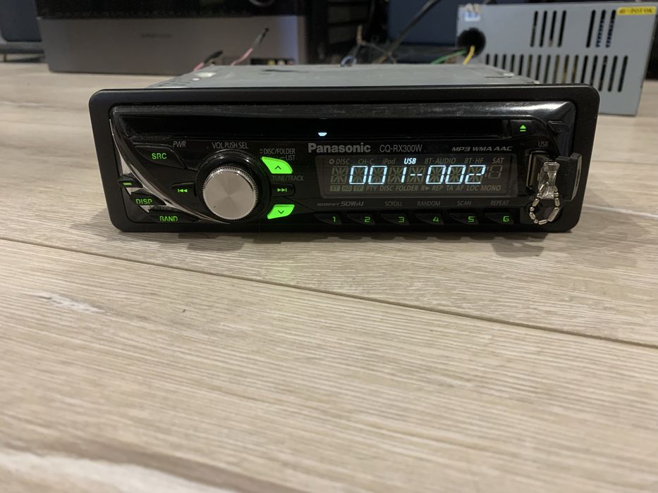 Магнітола магнітофон магнитофон  panasonic usb aux